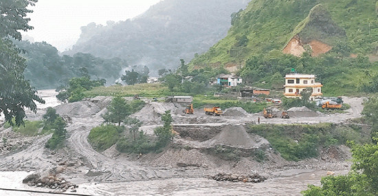 रोकिएन कालीगण्डकी दोहन