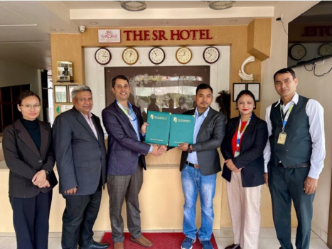 कामना सेवा विकास बैंक र एसआर होटलबीच सम्झौता