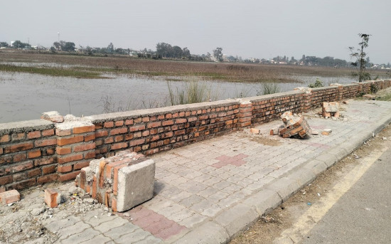 कान्ति ताल आसपासमा निर्मित पूर्वाधार जीर्ण बन्दै