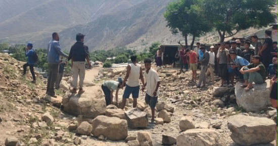 रानीसैन घटनाः बजार र कर्णाली करिडोर बन्द