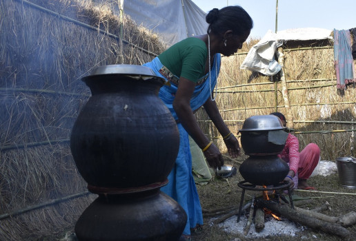 नवलपुरका होमस्टेमा चिचर र घोँगीको स्वागत