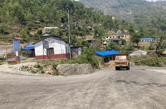 कालोपत्रेले फेरिएको बागलुङको लिउवा गाउँ