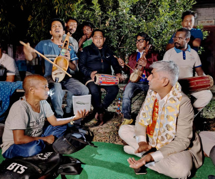 कोशीका मुख्यमन्त्री गन्धर्व बस्ती बास बस्न पुगेपछि...