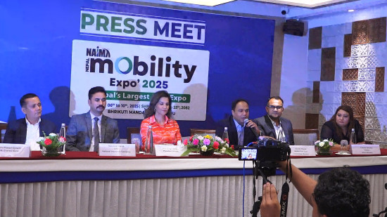 नाइमा नेपालको पहिलो मोबिलिटी एक्स्पो साउन २१ देखि २५ सम्म आयोजना हुँदै