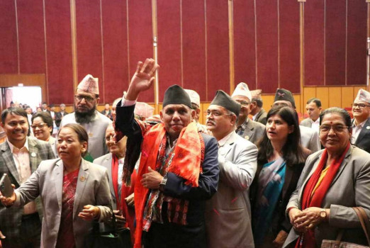 राष्ट्रिय सभाको अध्यक्षमा नारायण दाहाल निर्वाचित