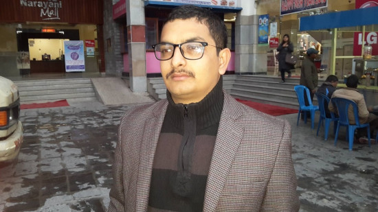 निरञ्जन आत्महत्या प्रकरण: सहकर्मीले फेसबुकमा कालो तस्बिर राखेर गरे विरोध