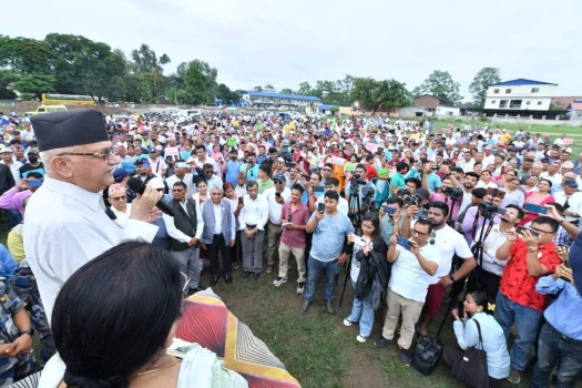 झरी परेपछि ओलीले सम्झिए किसानको दु:ख
