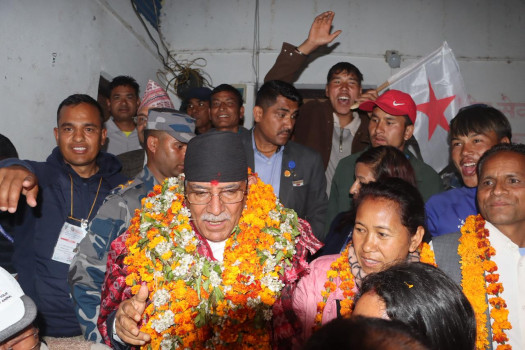 रुकुम पूर्वबाट प्रचण्ड विजयी