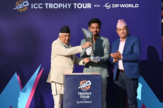 क्रिकेटले नेपालीलाई एकतामा बाँध्ने महत्वपूर्ण भूमिका निर्वाह गरेको छ : राष्ट्रपति