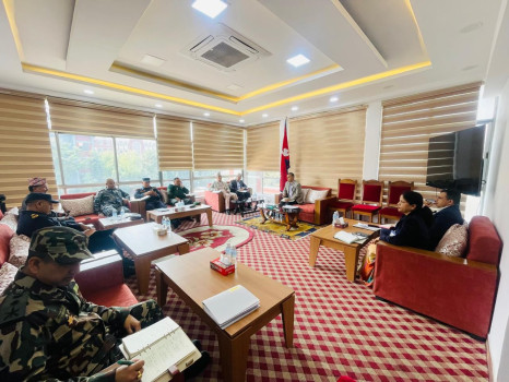 निर्वाचन सुरक्षा तयारी पूरा, हेलिकप्टरबाट पनि पेट्रोलिङ गरिने