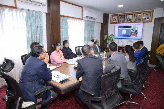 ई–पेन्सन प्रमाणीकरण प्रणालीको शुभारम्भ