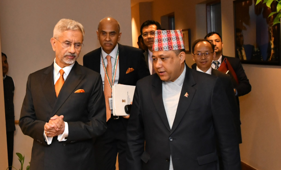 न्यूयोर्कमा परराष्ट्रमन्त्री खनाल र भारतीय विदेशमन्त्री जयशंकरबीच भेटवार्ता