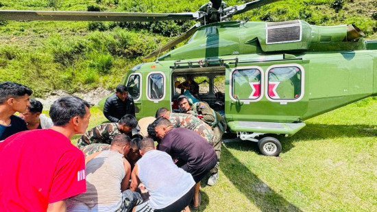 रसुवा भोटेकोशी बाढी : ६२६ जनाको शव फेला, २३०१ जनाको उद्धार 