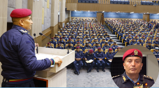 निर्वाचनलाई शान्तिपूर्ण वातावरणमा सम्पन्न गराउन प्रहरी कर्मचारीले निर्वाह गरेको भूमिका प्रशंसनीय : प्रहरी महानिरीक्षक कार्की