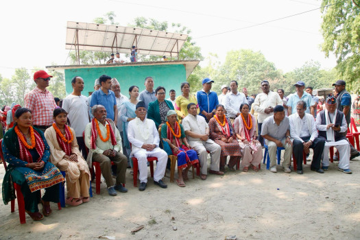 पुनर्वास पुगेका प्रचण्डले भने- सहिदले देखाएको सत्मार्गमा लाग्छु