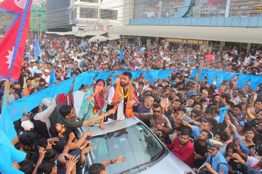 रास्वपा सभापति रवि लामिछाने भारी मतले विजयी