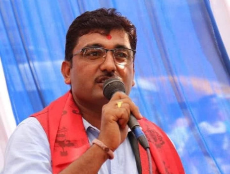 रास्वपा सुर्खेतको सभापतिमा सापकोटा दोहोरिए