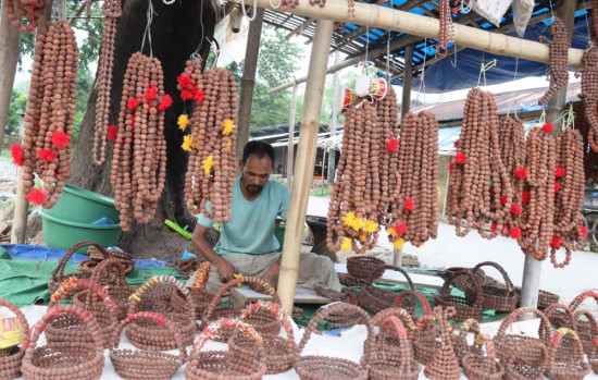 विदेश मोह त्यागेर गाउँमै व्यापार गरिरहेका सन्तोष