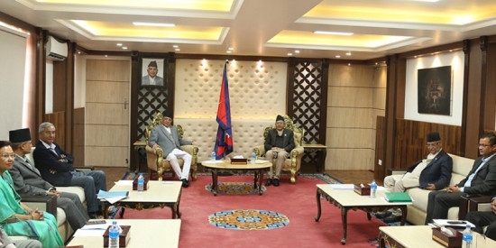 सभामुखले बोलाएको शीर्ष नेताबीचको बैठक निष्कर्षविहीन, फेरि बस्दै