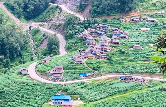 म्याग्दी र बागलुङ जोड्ने सडक स्तरोन्नति सुरु