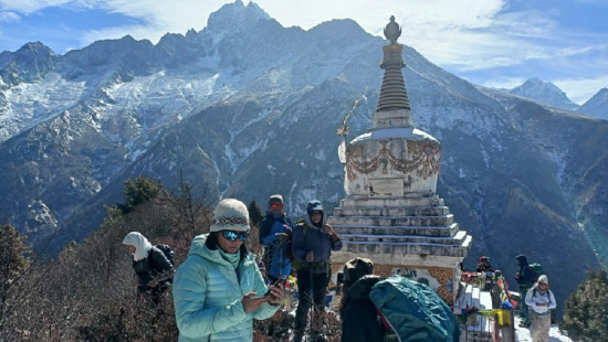 चिसो बढेसँगै सगरमाथा क्षेत्र छोड्ने विदेशी पर्यटकको संख्या बढ्यो