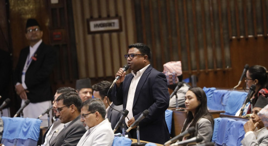 उपसभामुखको अवमूल्यन लोकतन्त्रका लागि खतरा : सांसद सन्तोष परियार 