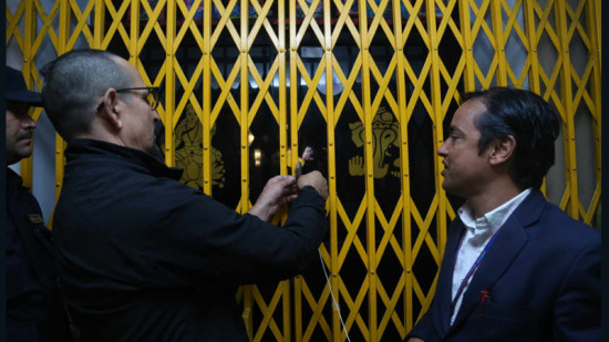 कांग्रेस सांसद दीपक खड्काले हडपेको स्काउटको जग्गामा प्रशासनको शिलबन्दी