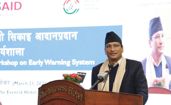 'पूर्वसूचना प्रणालीमा सबैको पहुँच सुनिश्चित गर्न जरुरी'