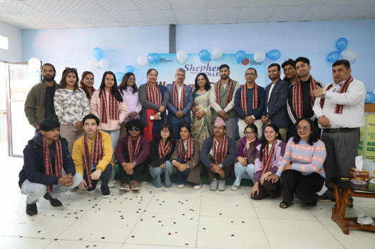 शेफर्ड कलेजको विद्यार्थी स्वागत तथा अभिनन्दन कार्यक्रम सम्पन्न