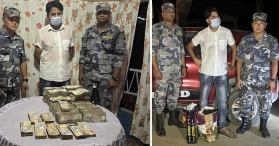 सुनसरीबाट स्रोत नखुलेको एक करोड नगद बरामद 