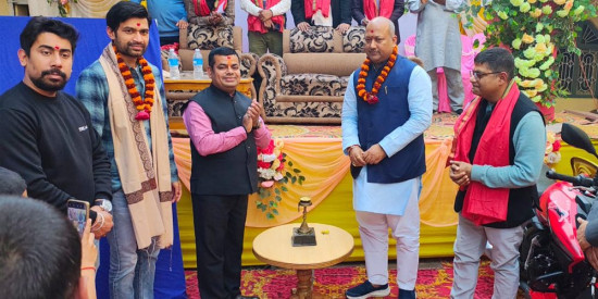 जनकपुरमा टीभीएसको नयाँ शोरूम