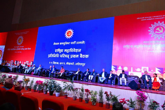 एमाले परिषद् बैठक : आज समूहगत छलफल हुँदै 