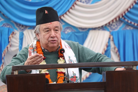 राष्ट्रसंघका महासचिव गुटेरेस आज न्यूयोर्क फर्किँदै 