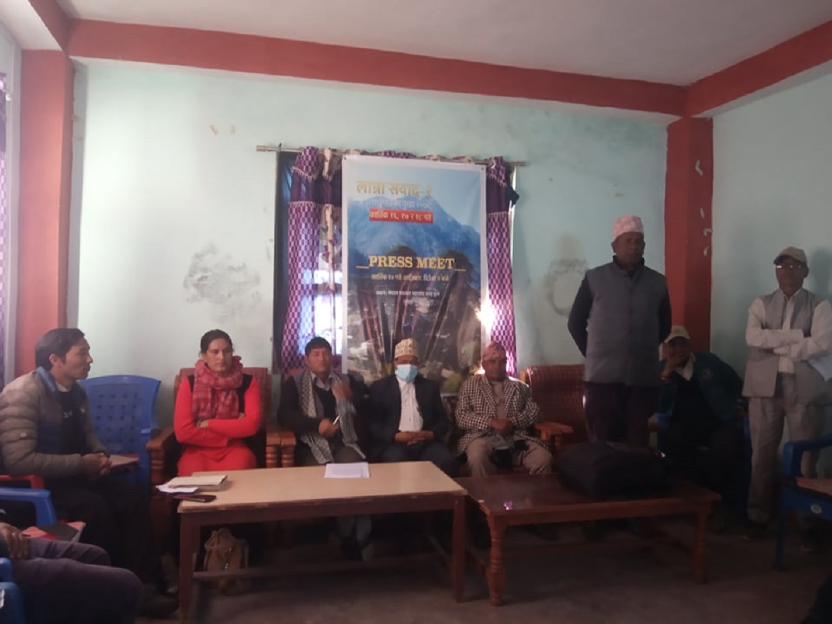जुम्लाको मौलिकता बचाउन 'लाम्रा संवाद गाउँगाउँका कुडा' हुँदै
