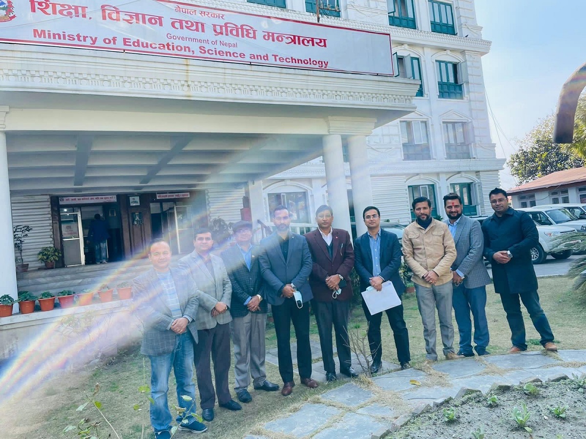 शैक्षिक परामर्श क्षेत्रको व्यवस्थापनमा पहल गर्न सरकारलाई व्यवसायीको ध्यानाकर्षण