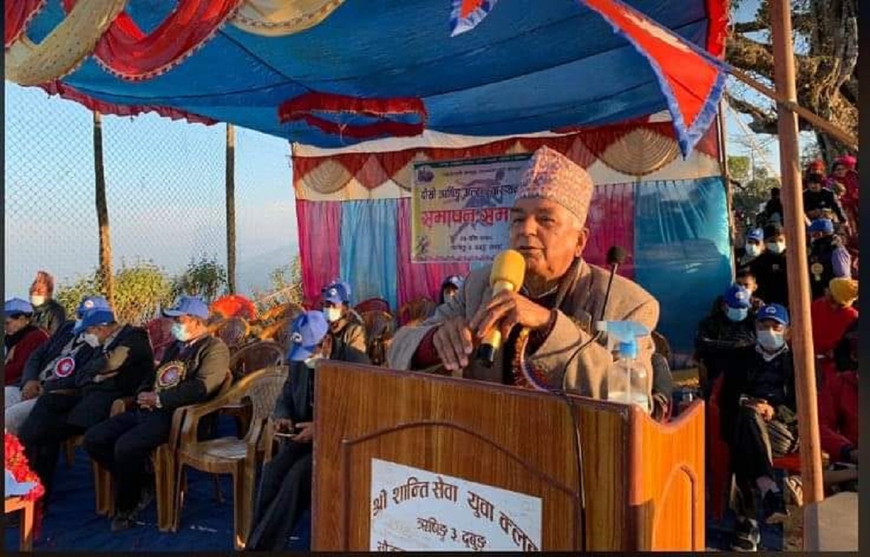 विकास र राजनीति सँगसँगै लैजानुपर्छ : नेता पौडेल