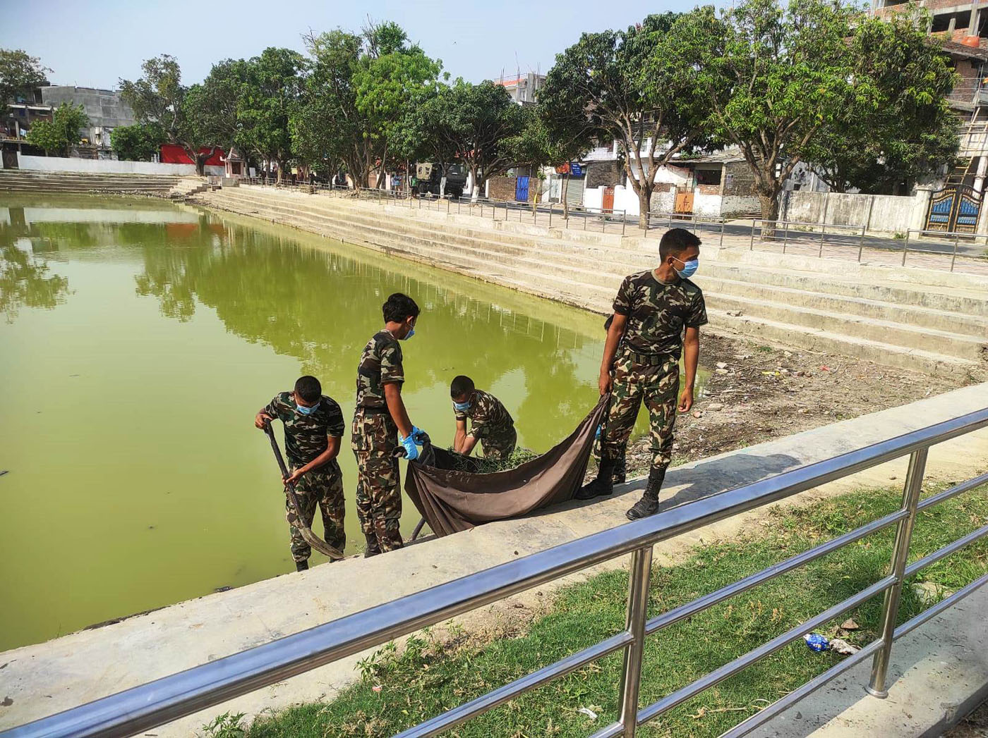 पोखरी सफाइमा सेना