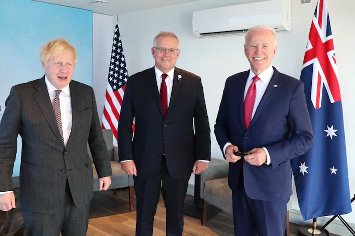 चीनले भन्‍यो- अमेरिका, बेलायत र अस्ट्रेलियाबीच गरिएको सुरक्षा सम्झौता 'गैरजिम्मेवार'