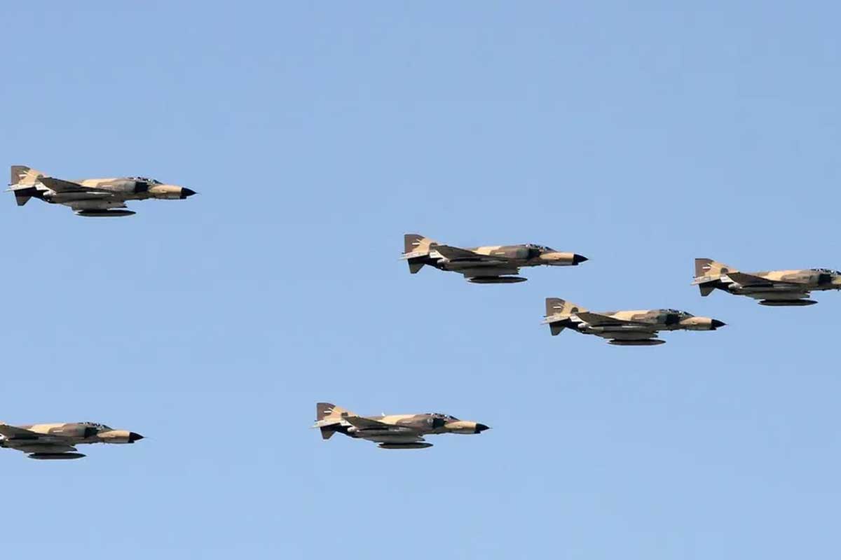 इरानद्वारा राष्ट्रव्यापी वायु सेना अभ्यास सुरु