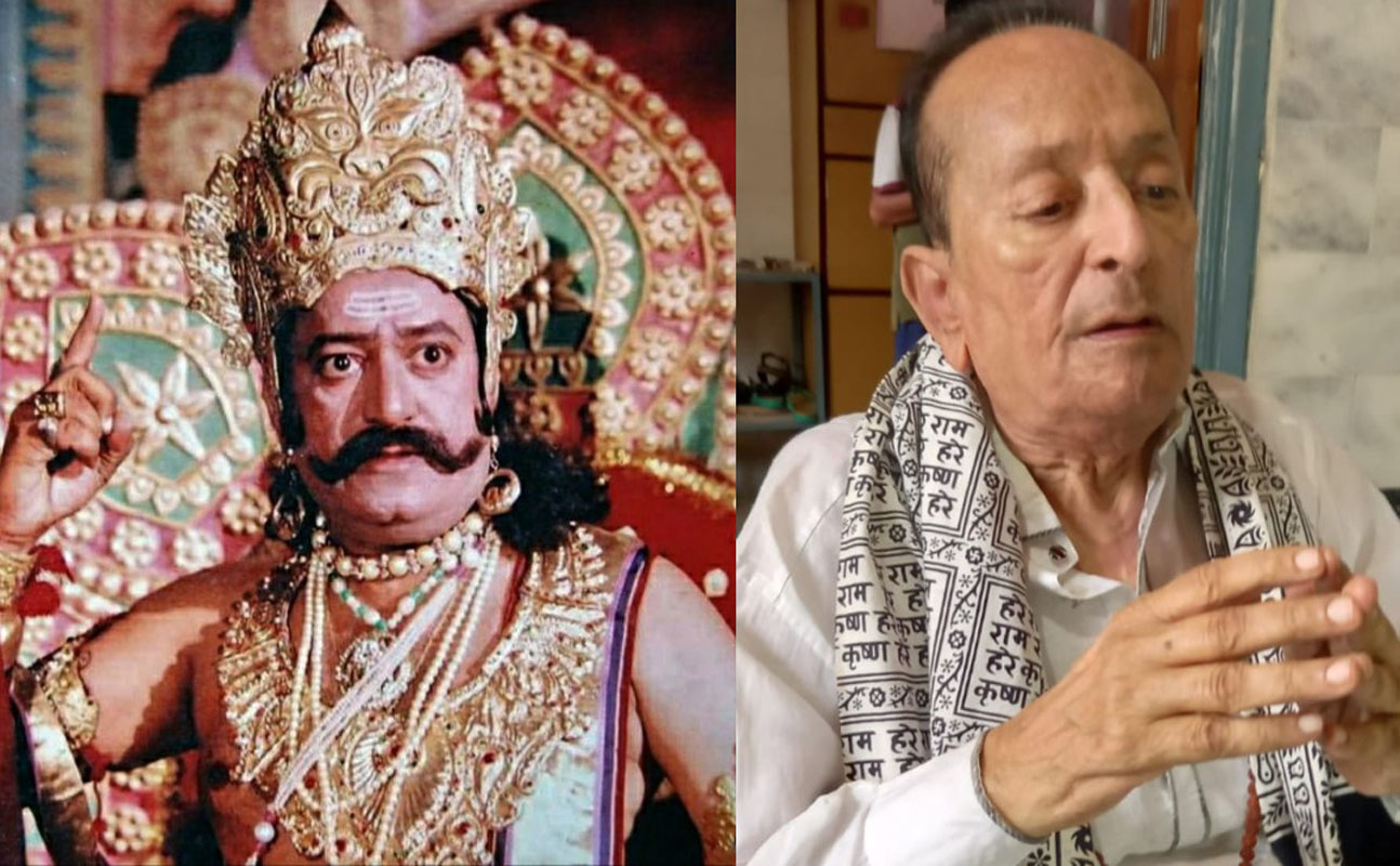 'रामायण'मा रावण बनेका त्रिवेदीको निधन