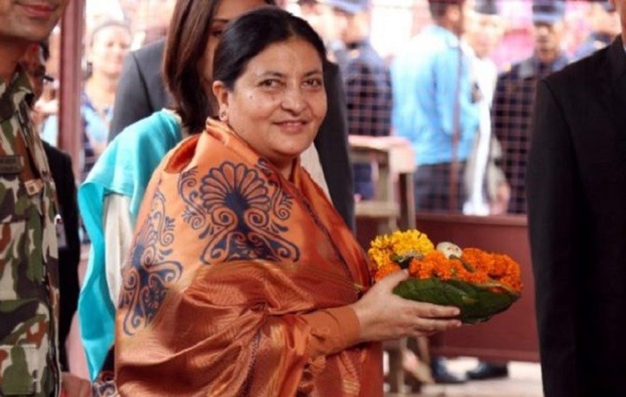 तीजले सामाजिक, सांस्कृतिक एकतालाई सुमधुर बनाउँछ : राष्ट्रपति भण्डारी