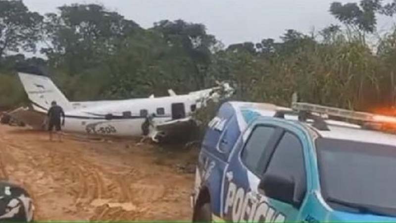 ब्राजिलमा खराब मौसमका कारण विमान दुर्घटना हुँदा १४ जनाको मृत्यु