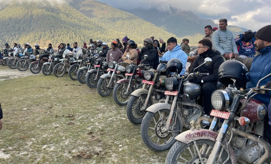 शुक्रबार र शनिबार मनसुन बुलेट राइड हुँदै