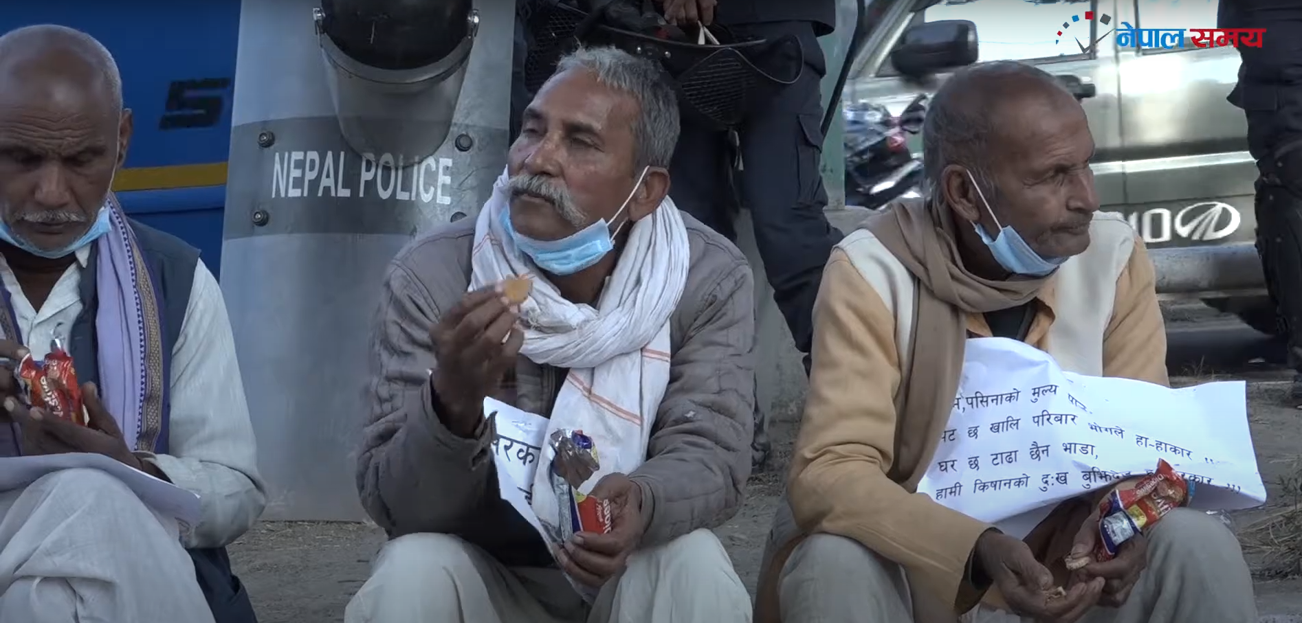 उखुको पैसा नपाएपछि किसान फेरि सडकमा