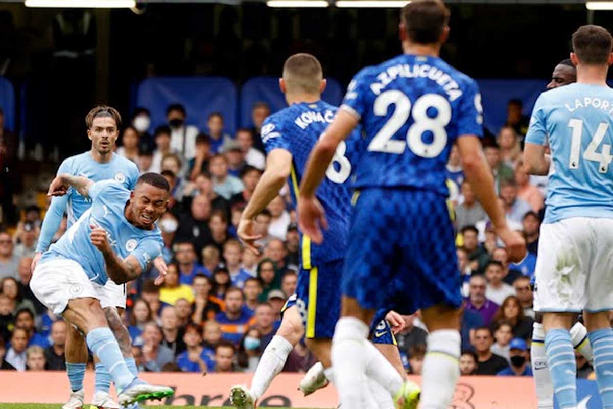 जिससको गोलमा चेल्सीविरुद्ध म्यानचेस्टर सिटीको जित