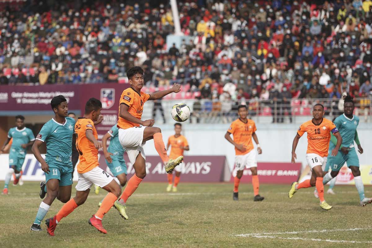 ए डिभिजन लिग : च्यासललाई जितको राहत, एपीएफलाई भने ‘१२ अंक गुमाएजस्तो’