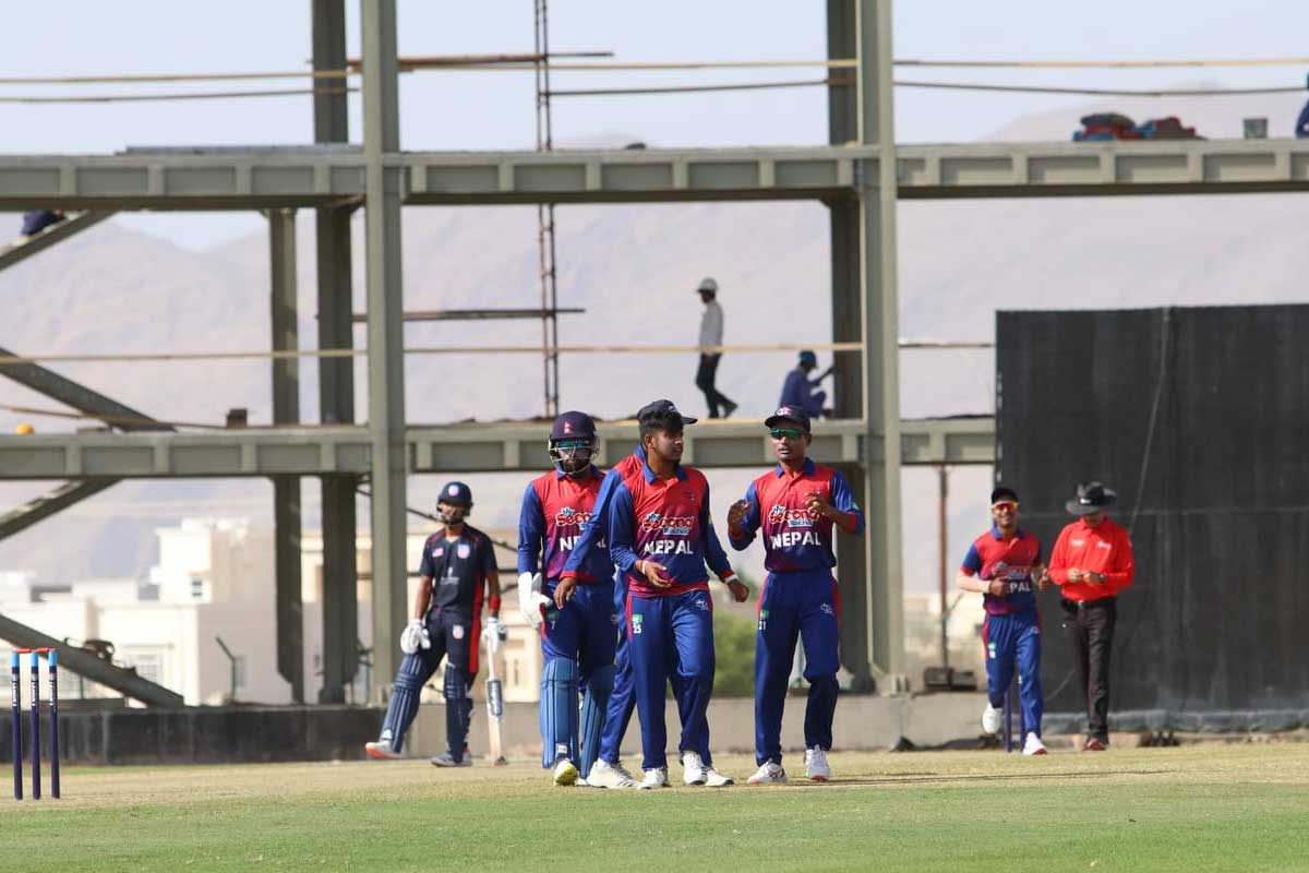 त्रिकोणात्मक सिरिज : नेपालले पायो २३१ रनको लक्ष्य