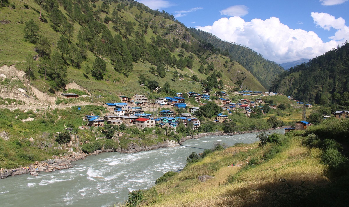 हुम्लाको सर्केगाड बजार