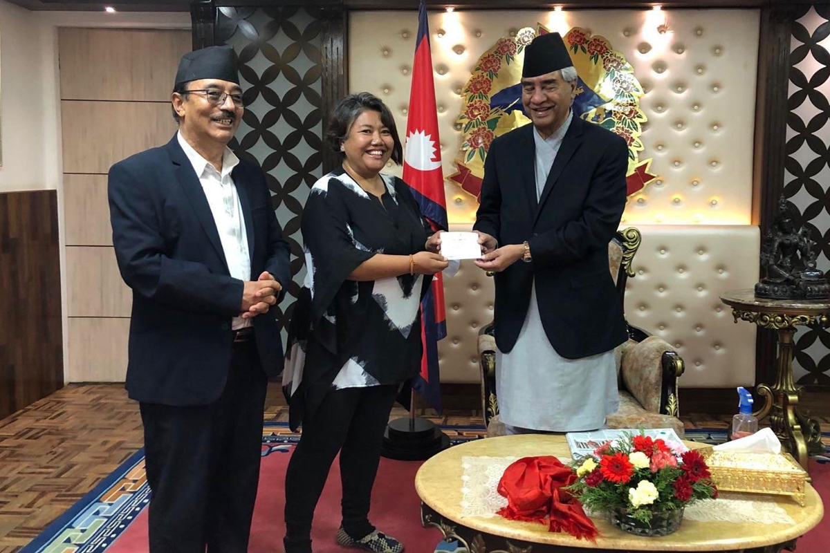 काठमाडौं-७ बाट चुनाव लड्‍ने बताएकी अनुपाले छोडिन् विवेकशील साझा, नेपाली कांग्रेसमा प्रवेश