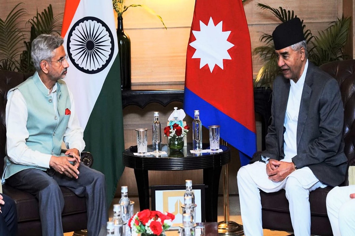 नेपालीमा भारतीय विदेशमन्त्रीको ट्विट, भने - देउवाको भ्रमणले छिमेक सम्बन्ध अझ बलियो